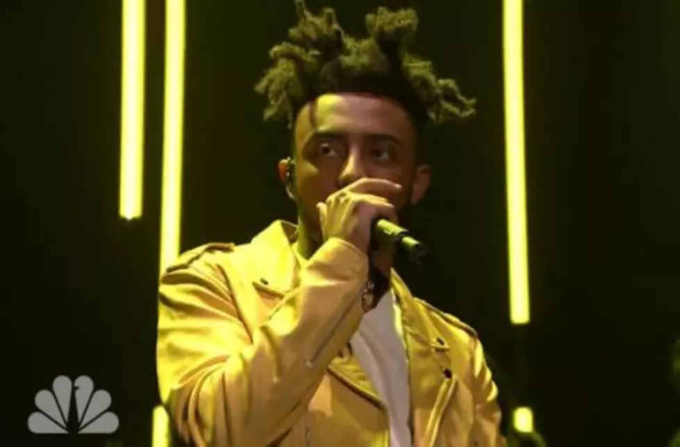 Amine Tacks Anti-Trump Verse on to “Caroline” for ‘The Tonight Show Starring Jimmy Fallon’ Performance