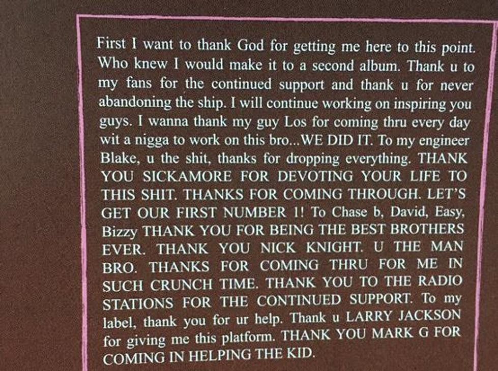 Travis Scott Writes Thank You Letter for CD Copies of New Album