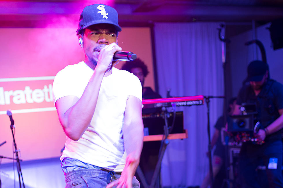 Chance The Rapper Performs at White House Christmas Tree Lighting