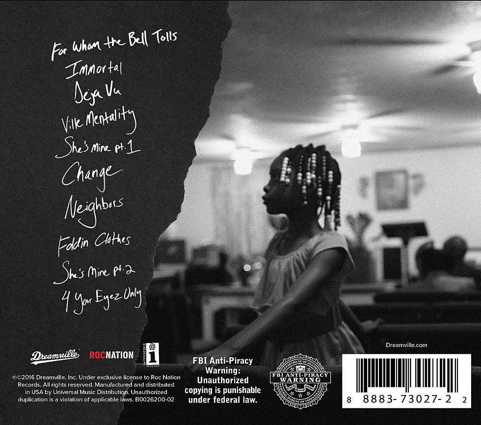 J. Cole Reveals ‘4 Your Eyez Only’ Album Tracklist