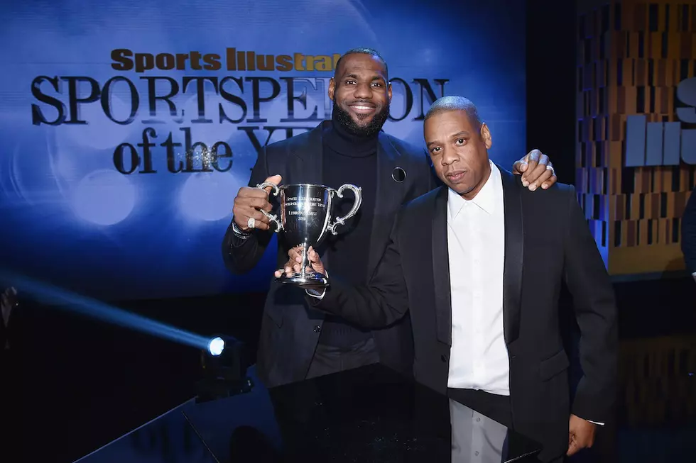 Jay Z Presents LeBron James With Sports Illustrated’s 2016 Sportsperson of the Year Award