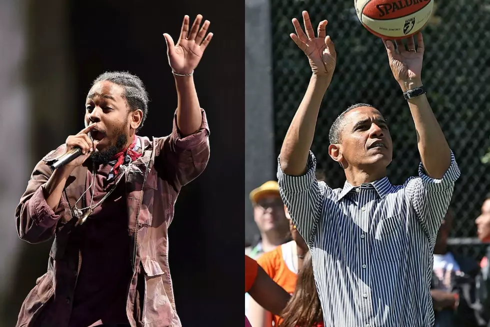Kendrick Lamar Wants President Barack Obama to Come Play Basketball in Compton