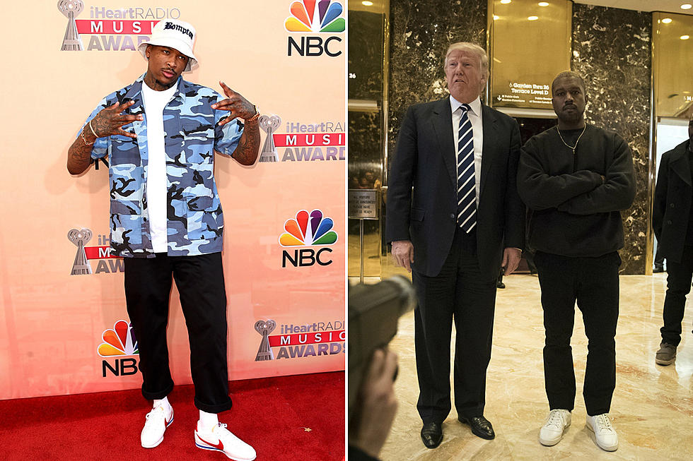 YG Feels Some Type of Way About Kanye West Meeting With Donald Trump