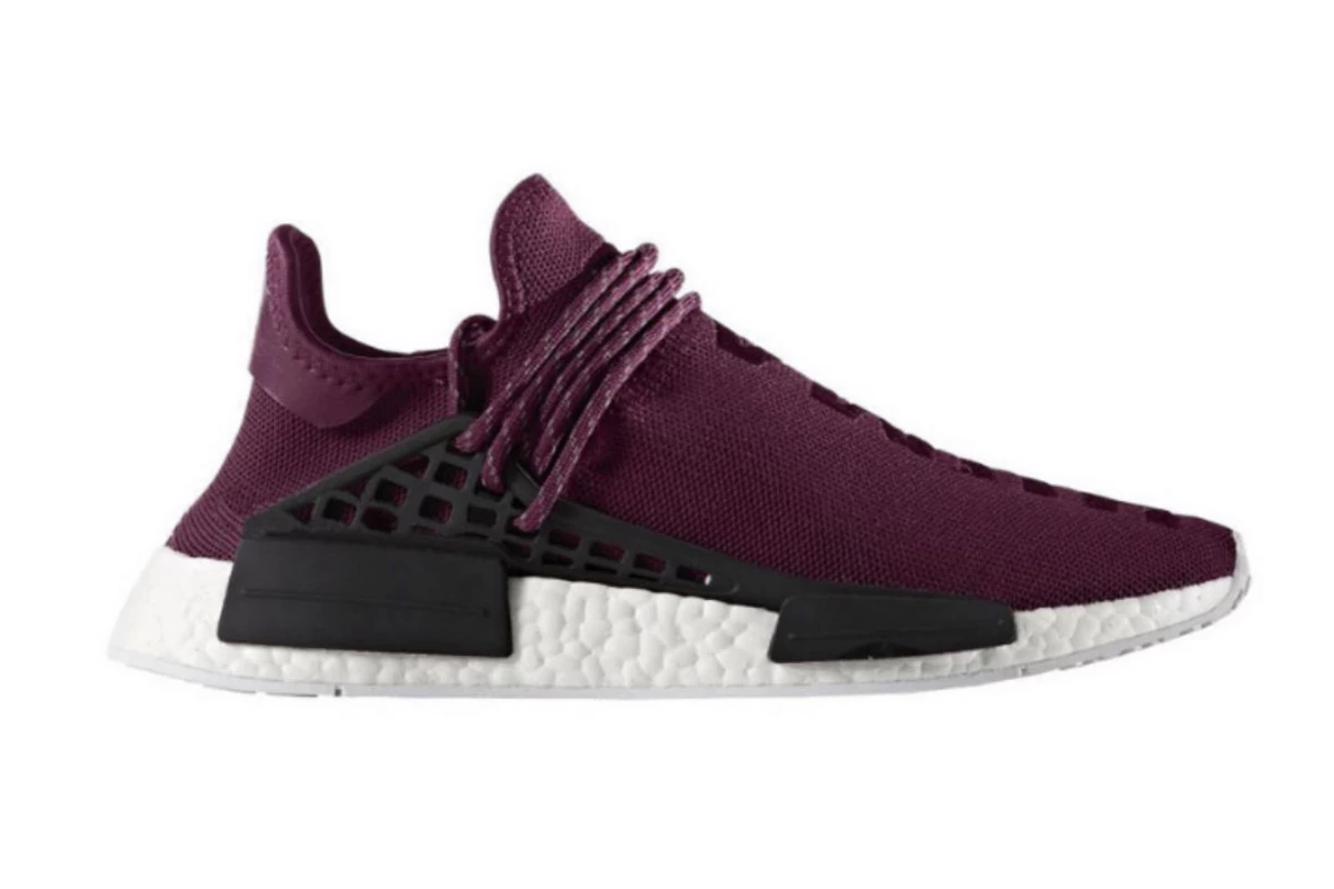Pharrell and Adidas Unveil the Hu NMD Noble Crimson Sneakers - XXL