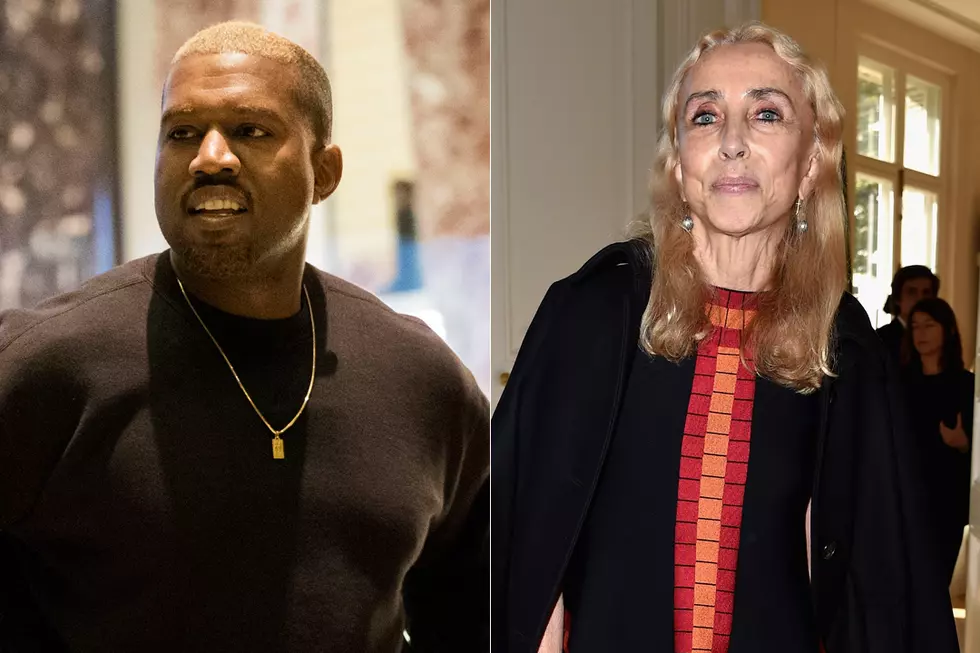 Kanye West Mourns Death of Italian Vogue Editor-in-Chief Franca Sozzani