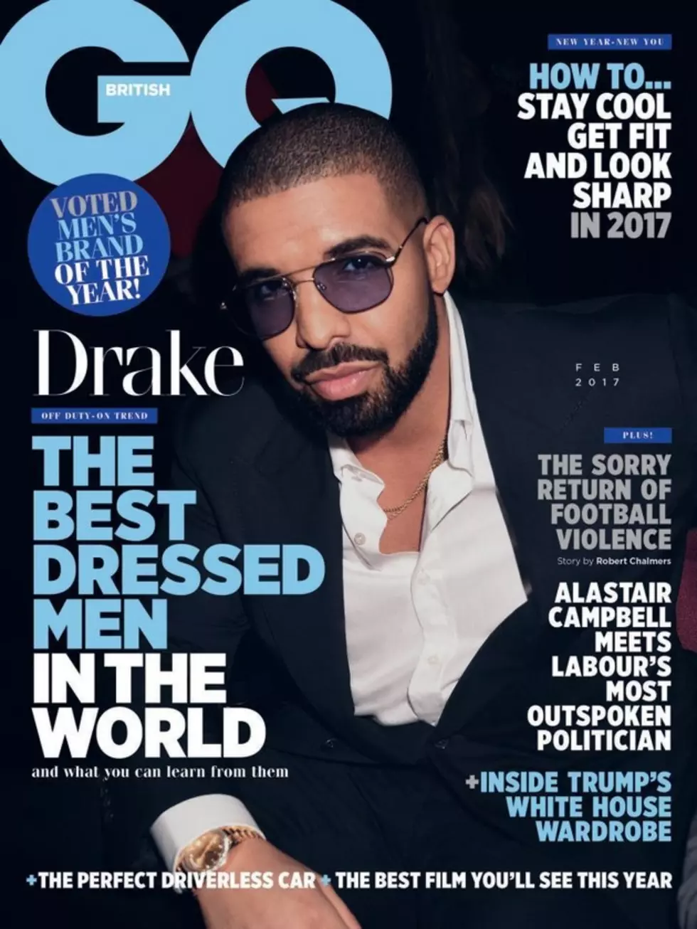 Drake Tops British GQ’s Best Dressed Men of 2016