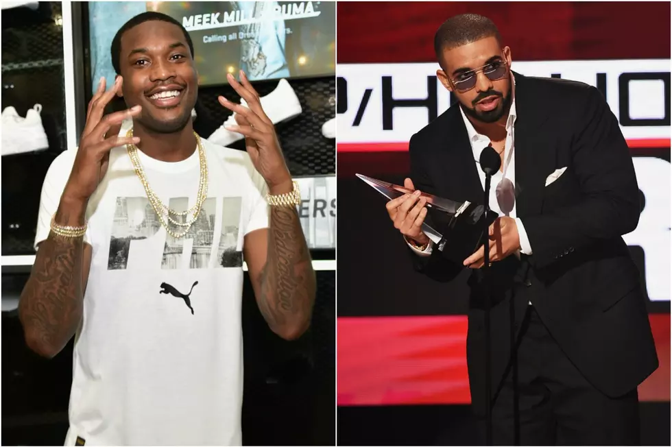 Meek Mill Admits He Lost $100,000 to Drake in Ping-Pong Game