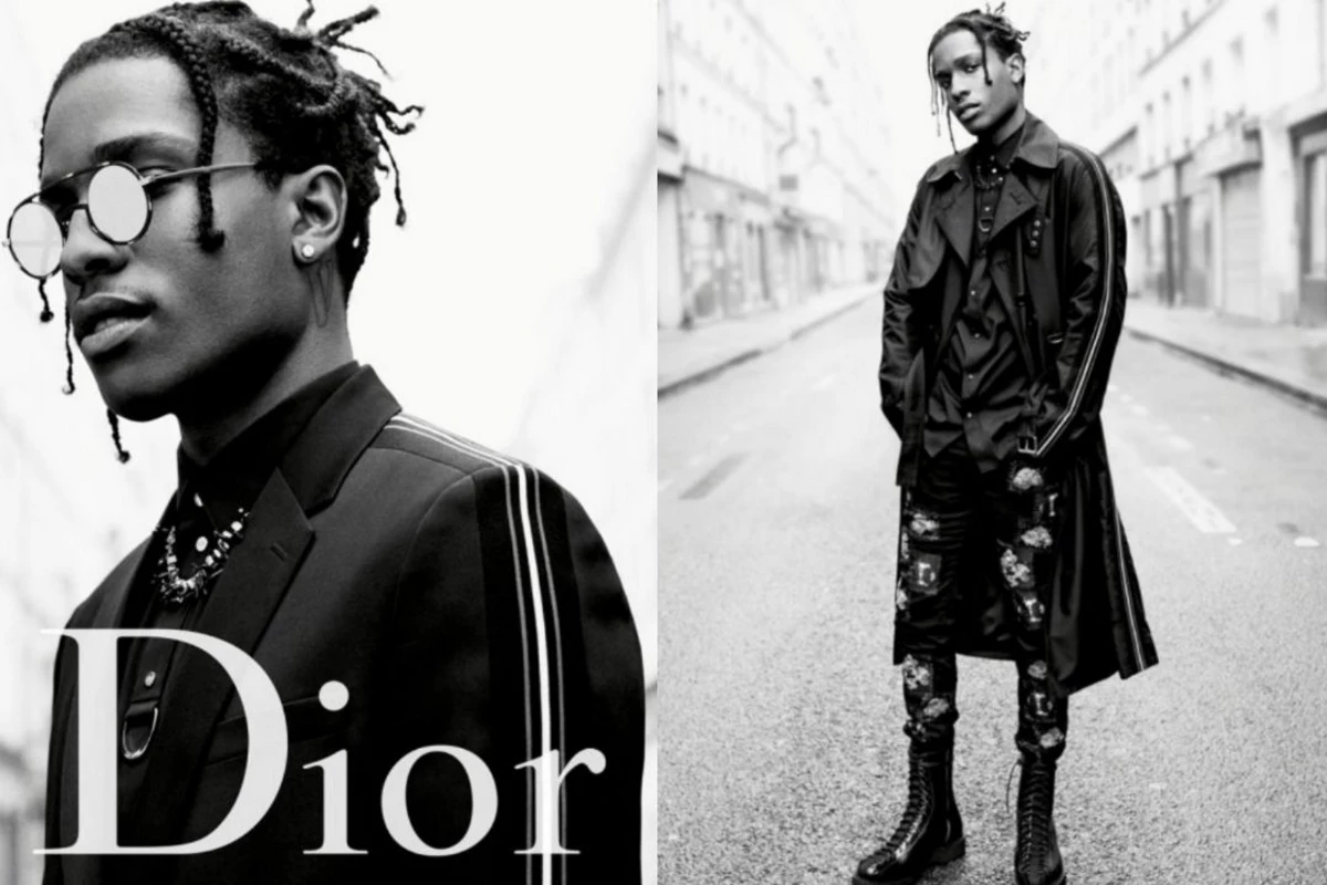 ASAP Rocky Stars in in Dior Homme's Spring/Summer 2017 Campaign Ad - XXL
