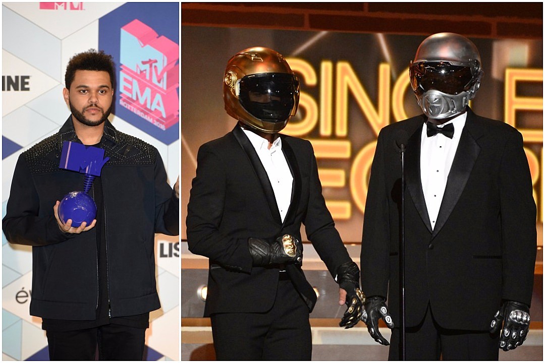 15 Pictures Of Daft Punk Without Helmets On