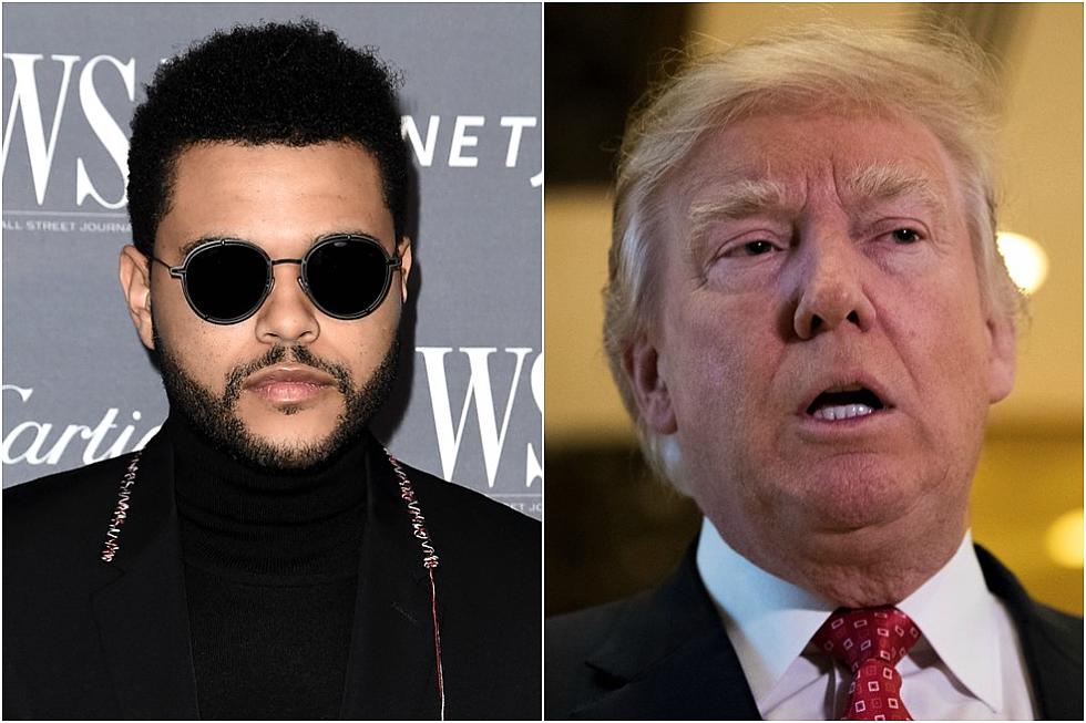 The Weeknd Wonders How Donald Trump Can Even Grab a P*$sy