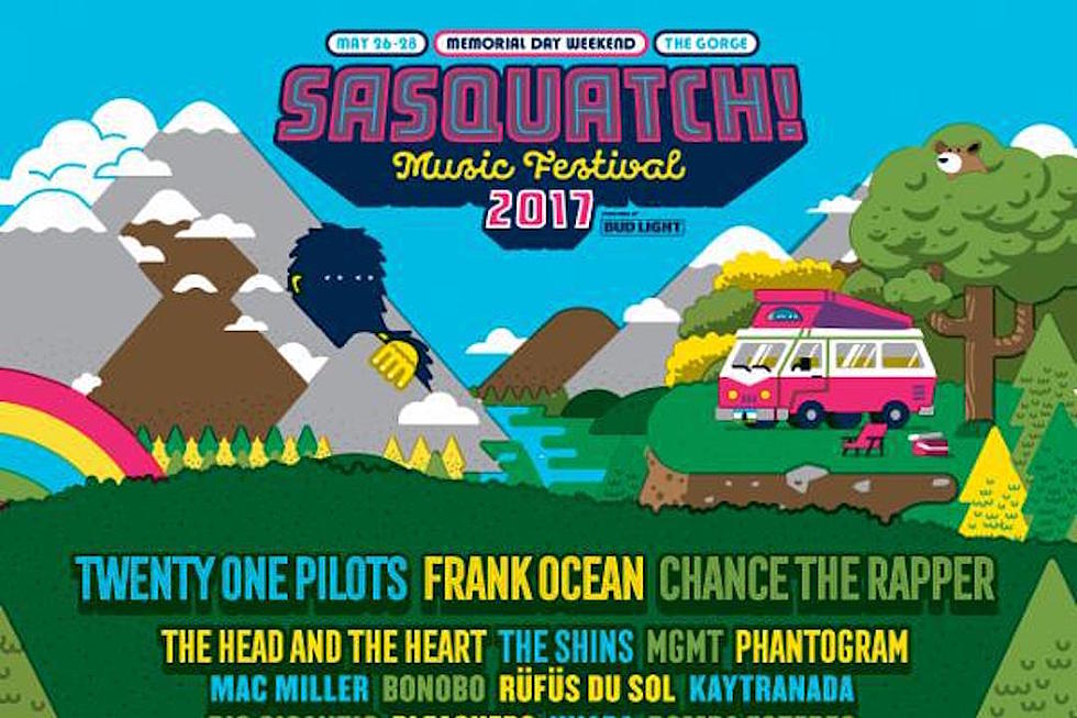 Chance The Rapper, Frank Ocean to Headline 2017 Sasquatch Festival