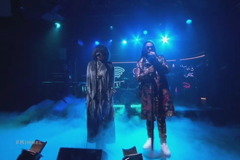 D.R.A.M. and Erykah Badu Perform 'Wifi' on 'Jimmy Kimmel Live'