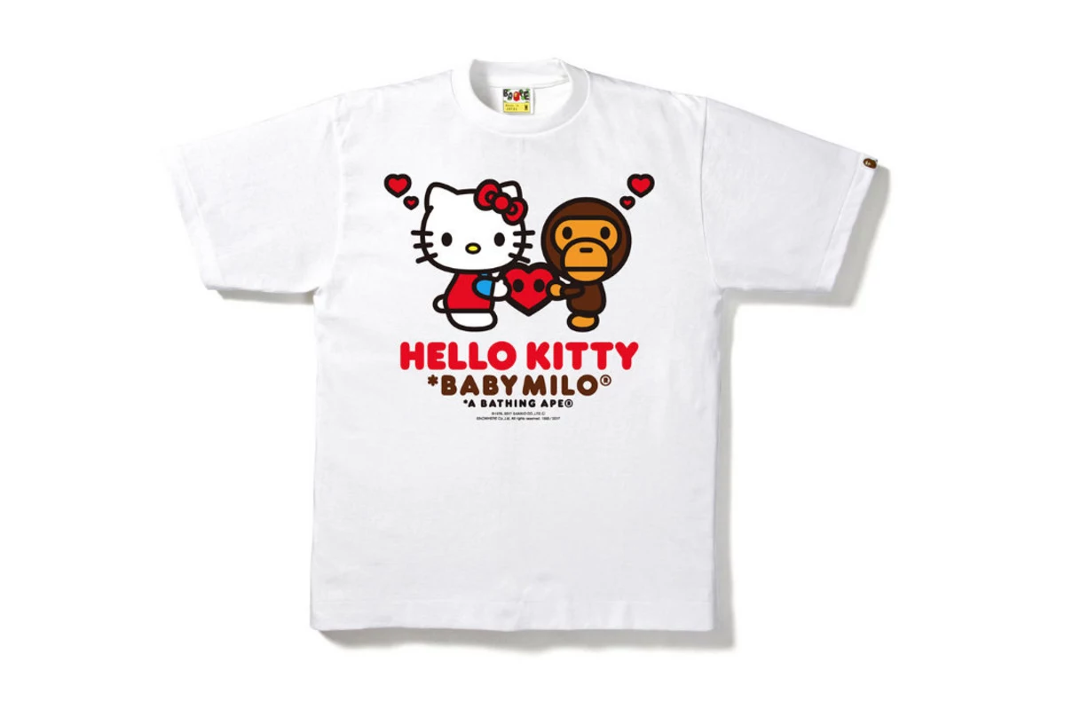 Bape Collaborates With Hello Kitty and My Melody for Valentine's Day - XXL