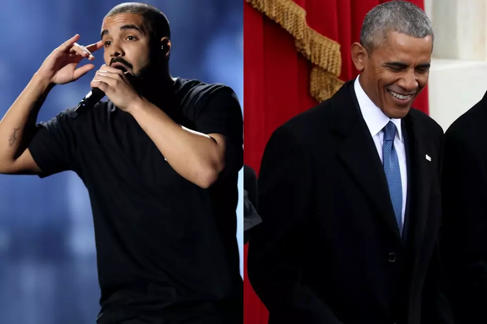 Drake Kicks It in the White House With Obama