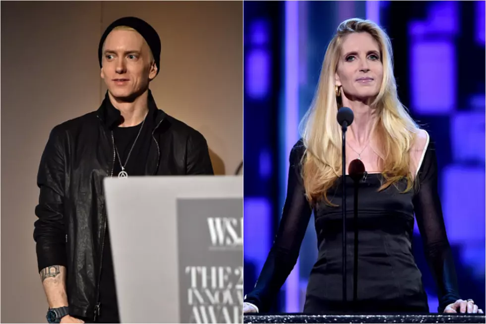 Political Commentator Ann Coulter Thinks Eminem Normalizes Violence Against Women With “No Favors” Diss