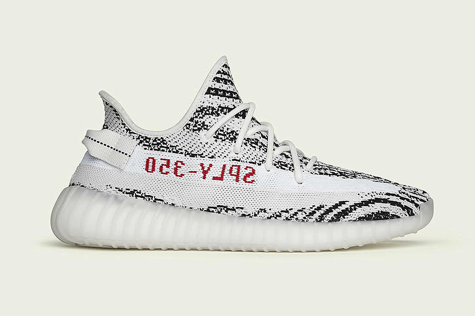 Here’s Official Images of the Adidas Yeezy Boost 350 V2 Zebra