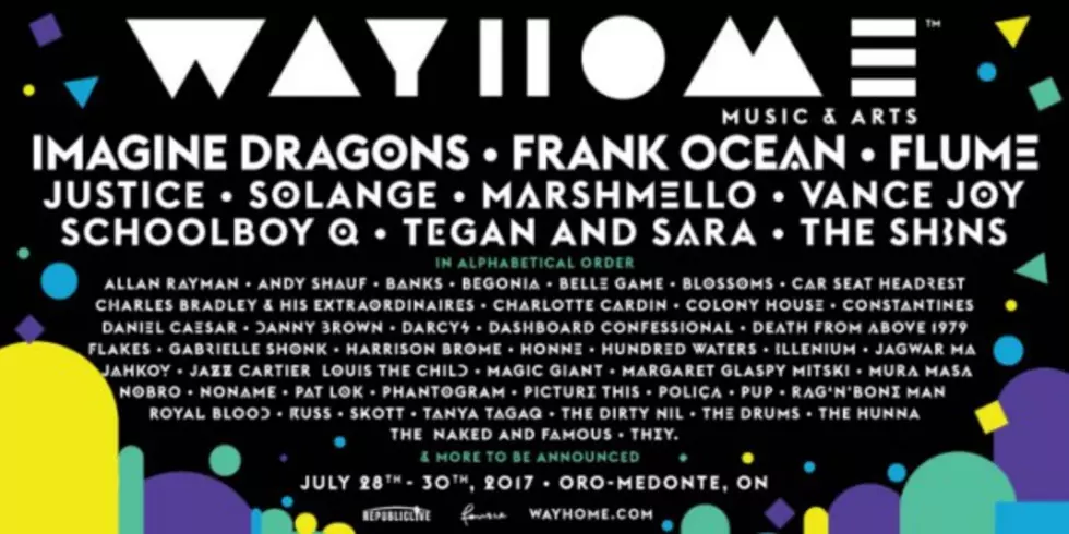 Frank Ocean, Danny Brown, Jazz Cartier and More to Perform at 2017 Way Home Festival