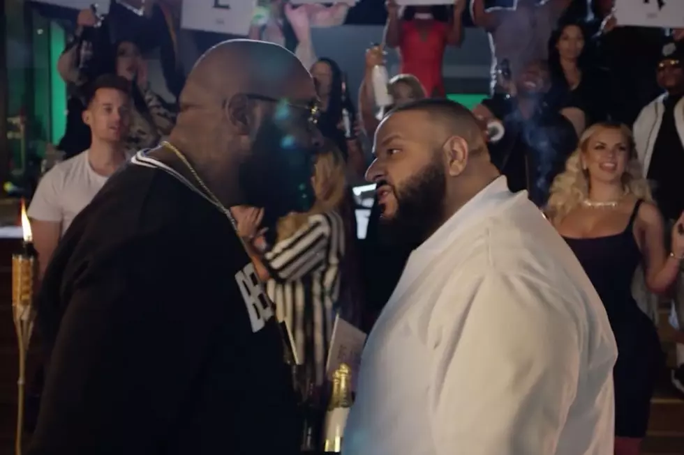 DJ Khaled and Rick Ross Face Off in First Ever Cork-Popping Championship