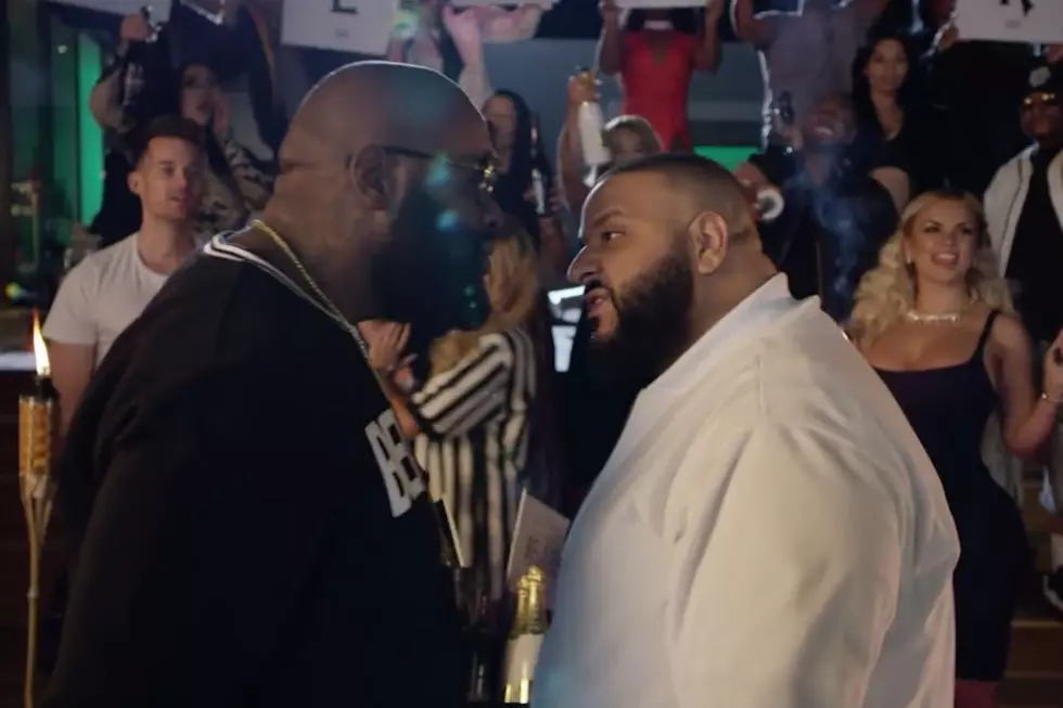 DJ Khaled and Rick Ross Face Off in First Ever Cork Popping Championship 