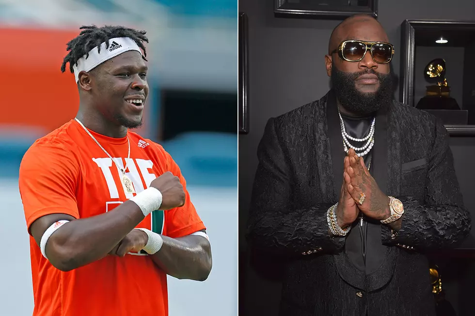 Miami Hurricanes Defensive End Chad Thomas Produced Rick Ross’ “Apple of My Eye”