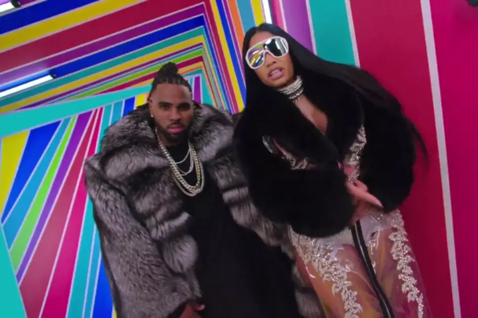Nicki Minaj and Ty Dolla Sign Get Colorful With Jason Derulo for “Swalla” Video