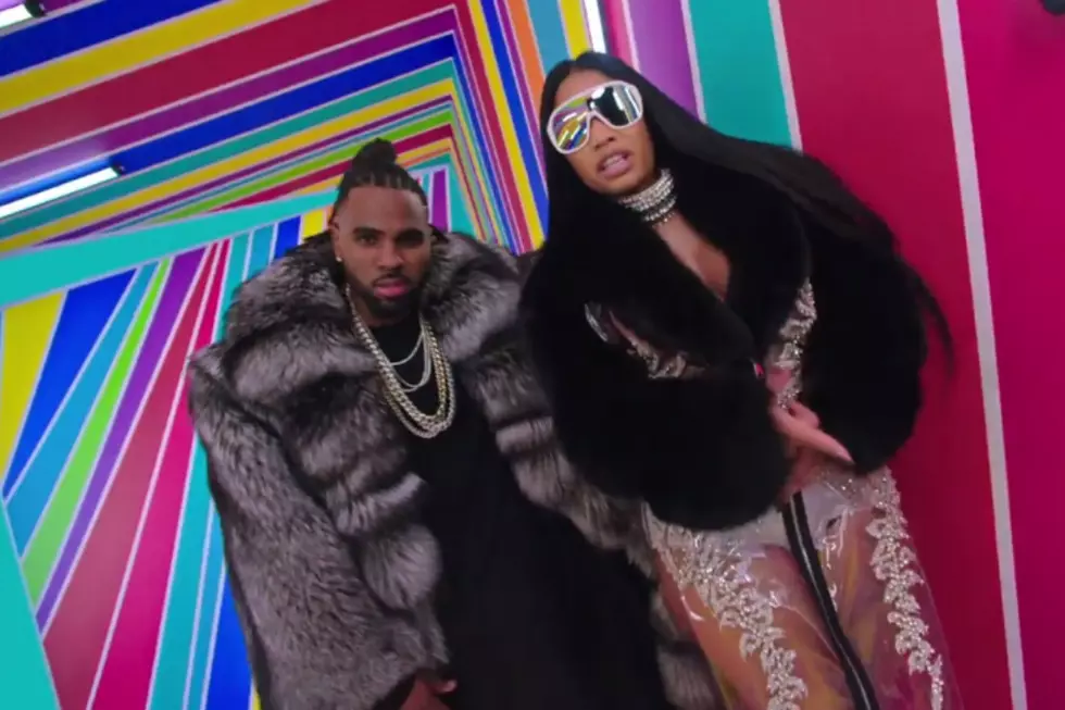 Nicki Minaj and Ty Dolla Sign Get Colorful With Jason Derulo for 'Swalla' Video