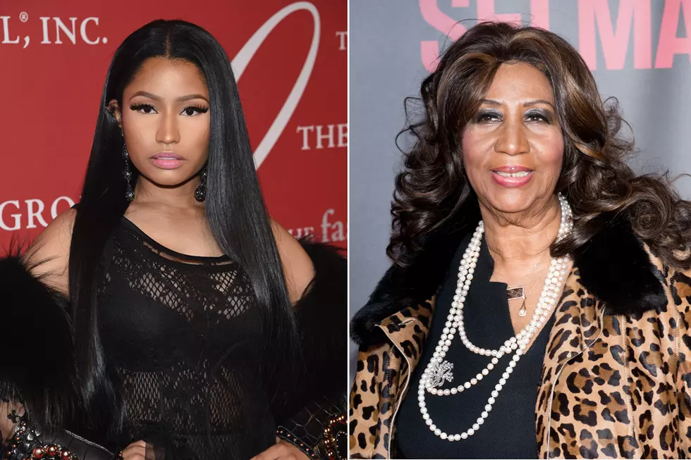 Nicki Minaj Twerks to Celebrate Breaking Aretha Franklin’s Billboard Record