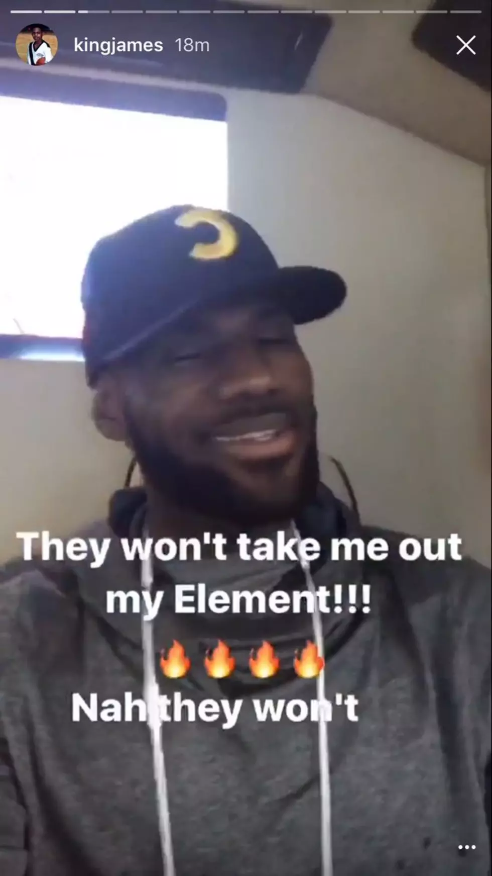 LeBron James Plays Snippets of Kendrick Lamar&#8217;s &#8216;Damn.&#8217; Album on Instagram