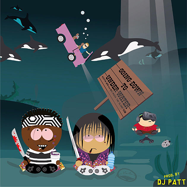 Keith Ape and Ski Mask The Slump God Channel &#8216;South Park&#8217; in &#8220;Going Down to Underwater&#8221; Video