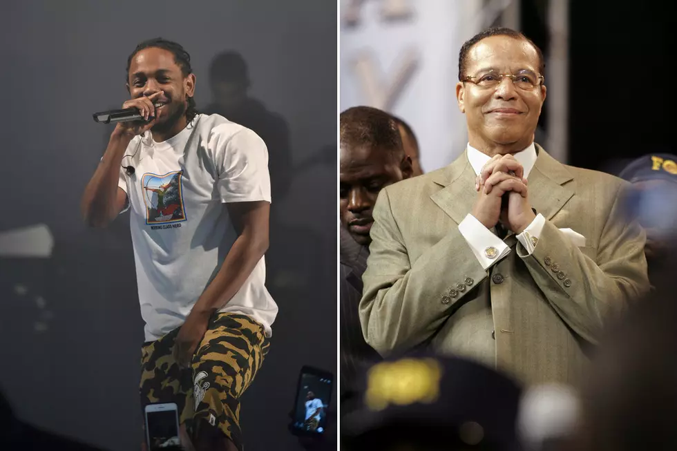 Kendrick Lamar Meets With Louis Farrakhan