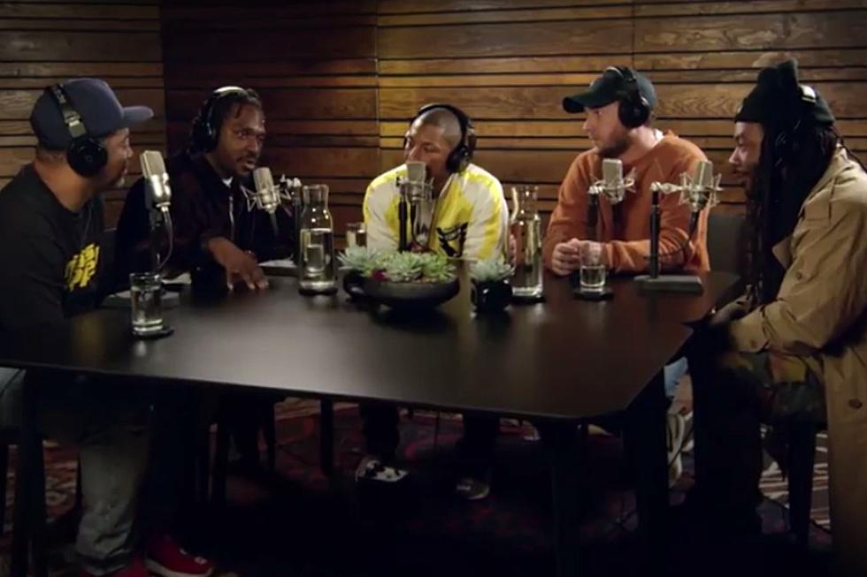 Pharrell Breaks Down Pusha T’s Genius With D.R.A.M. and Fam-lay