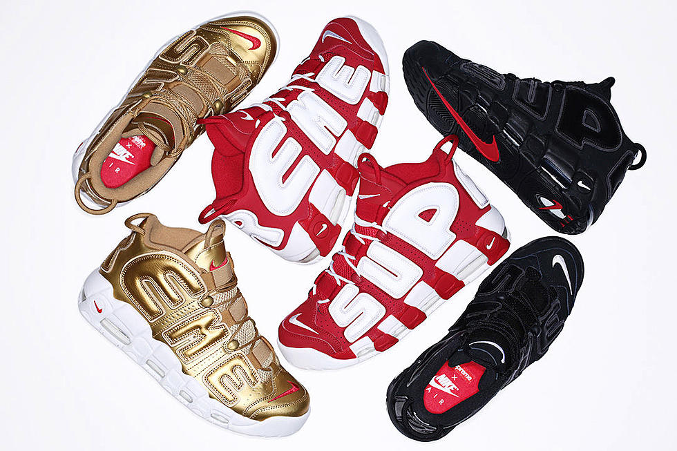 Supreme and Nike Confirm Release Date of Collaborative Air More Uptempo 