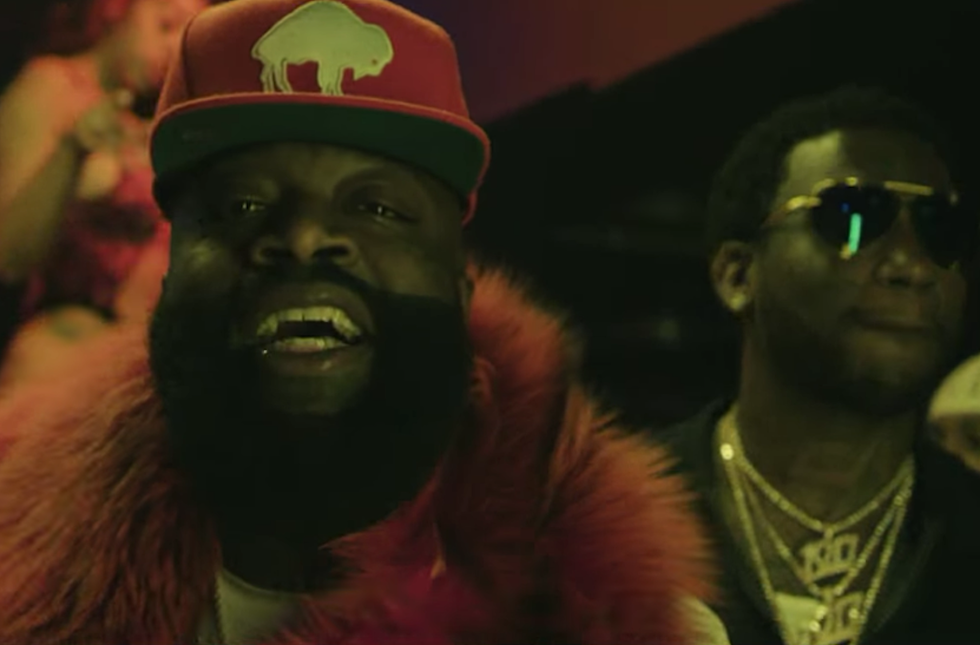 DJ Khaled, Young Dolph and Gucci Mane Star in Rick Ross' NSFW Video 'She on My D!*k'