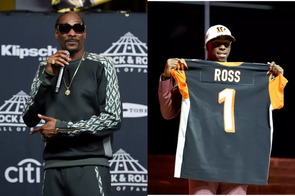Snoop Dogg Has a Special Message for Cincinnati Bengals’ Draft Pick John Ross