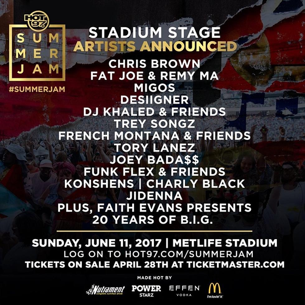 Migos, Desiigner and More to Perform on Stadium Stage at 2017 Summer Jam