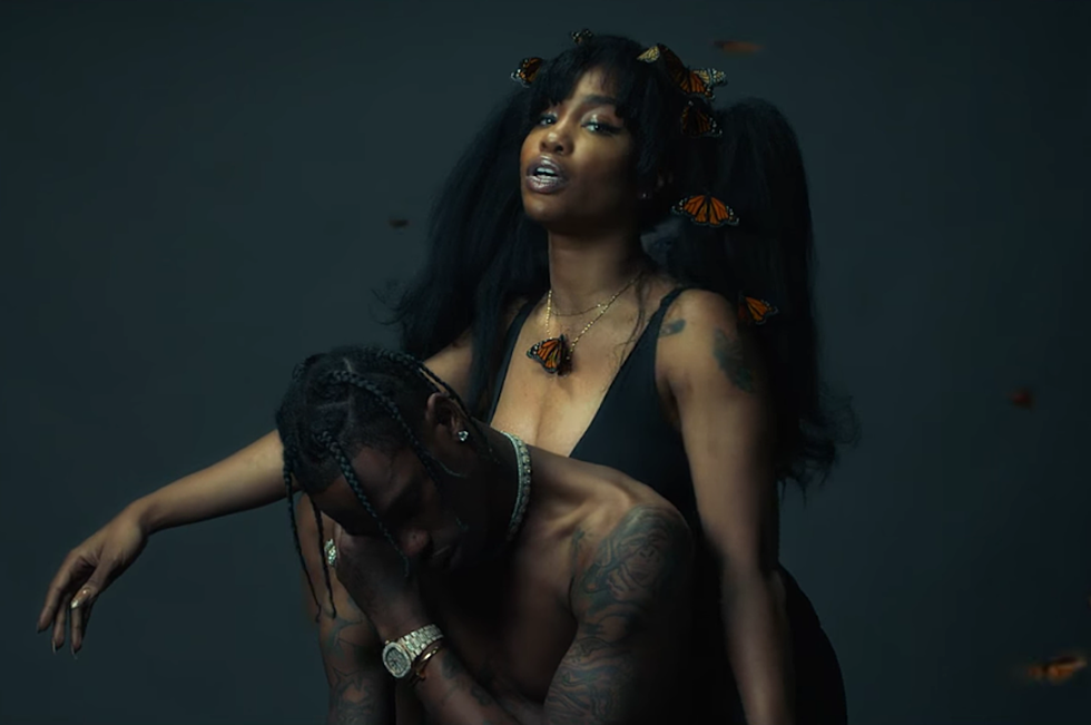 Travis Scott Guests on SZA's New Song 'Love Galore'