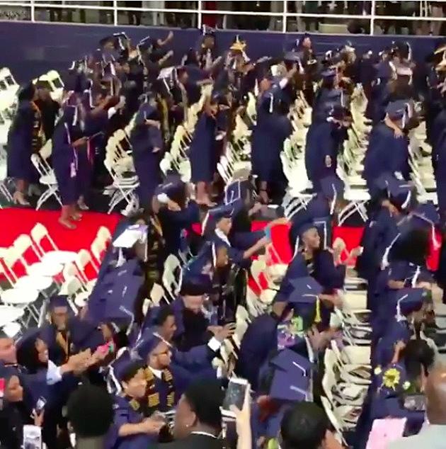 Watch This Howard University Graduating Class Get Turnt to Fast Life Yungstaz’s “Swag Surfin&#8217;”