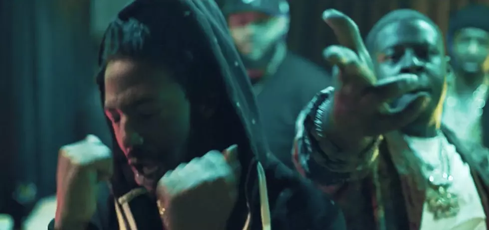 Mozzy, Blac Youngsta and DaBoyDame Flex in the Studio in 'Double Up' Video