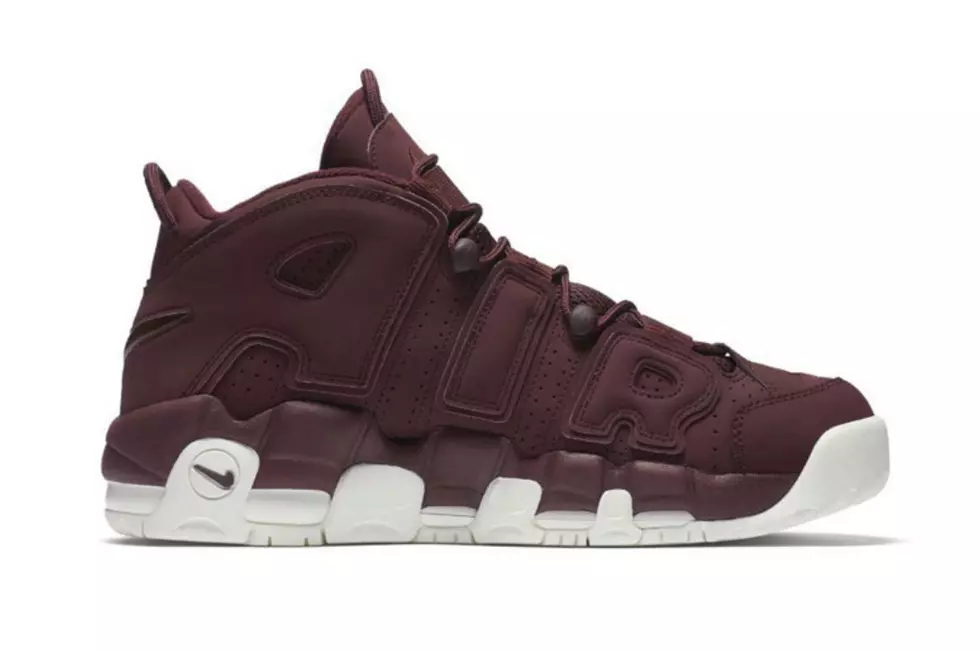 Nike Unveils Air More Uptempo Bordeaux Sneakers