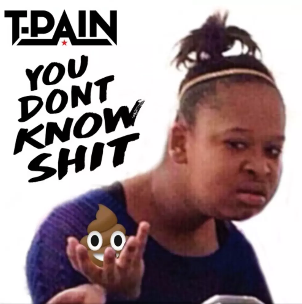 T-Pain Drops Hilarious New Song 'You Don't Know Sh*t'