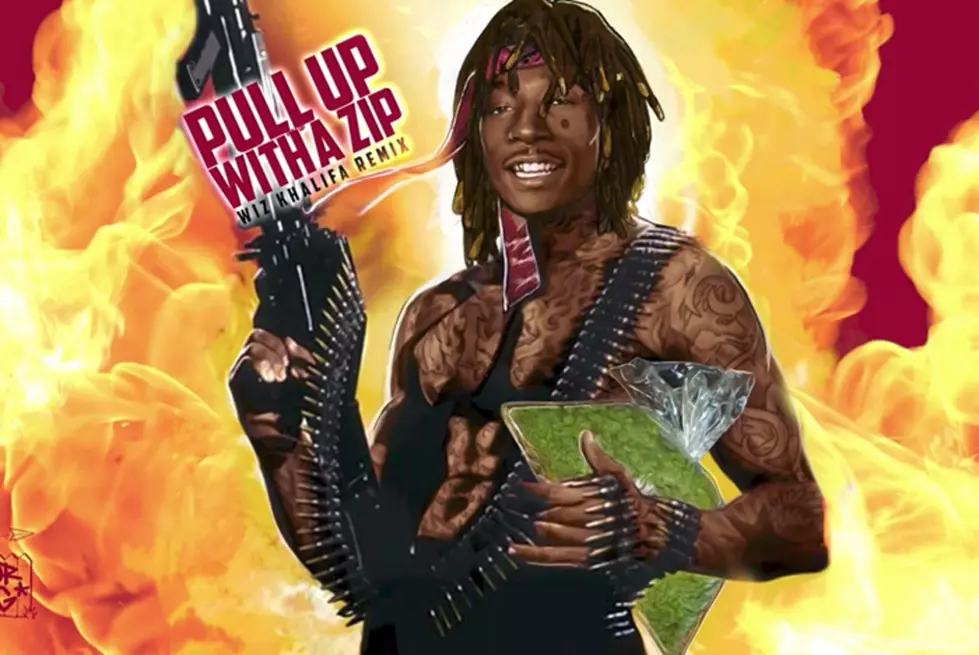 Wiz Khalifa Remixes SahBabii's 'Pull Up Wit Ah Stick' for New Song 'Pull Up With a Zip'