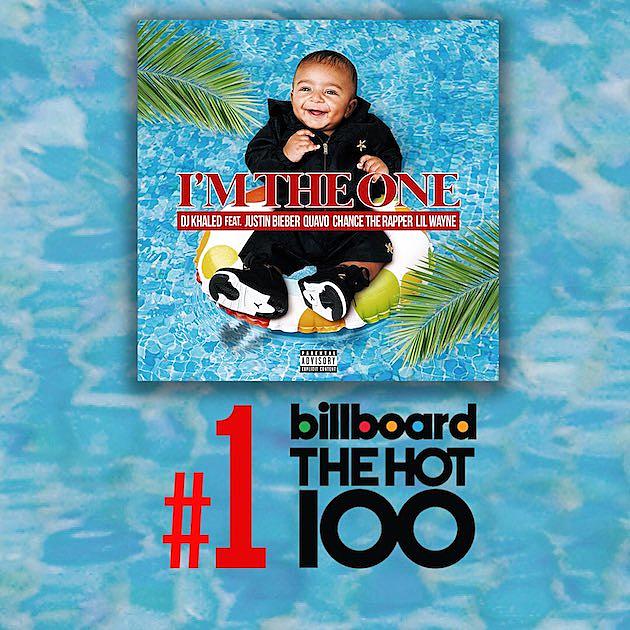 DJ Khaled&#8217;s &#8220;I&#8217;m The One&#8221; Single Debuts At No. 1 On Billboard Chart