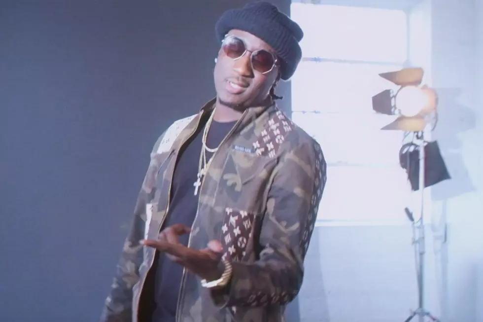 K Camp Flexes at a Photo Shoot in 'FWYB' Video