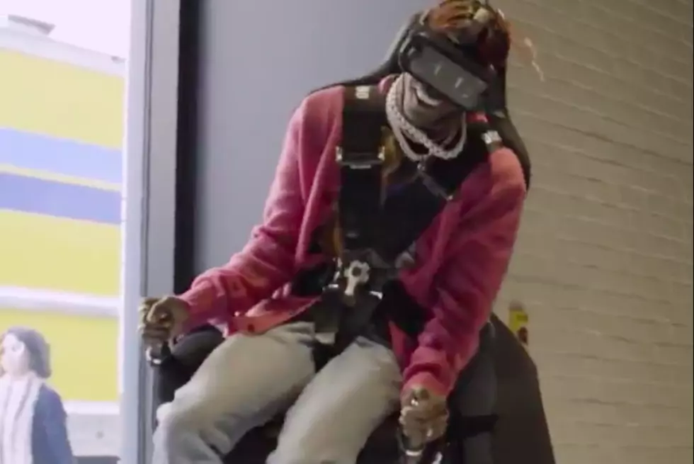 Watch Lil Yachty Flip Out While Using Virtual Reality