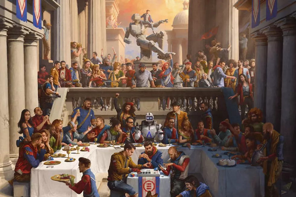 Logic Represents the Man in the Middle on 'Everybody' Album