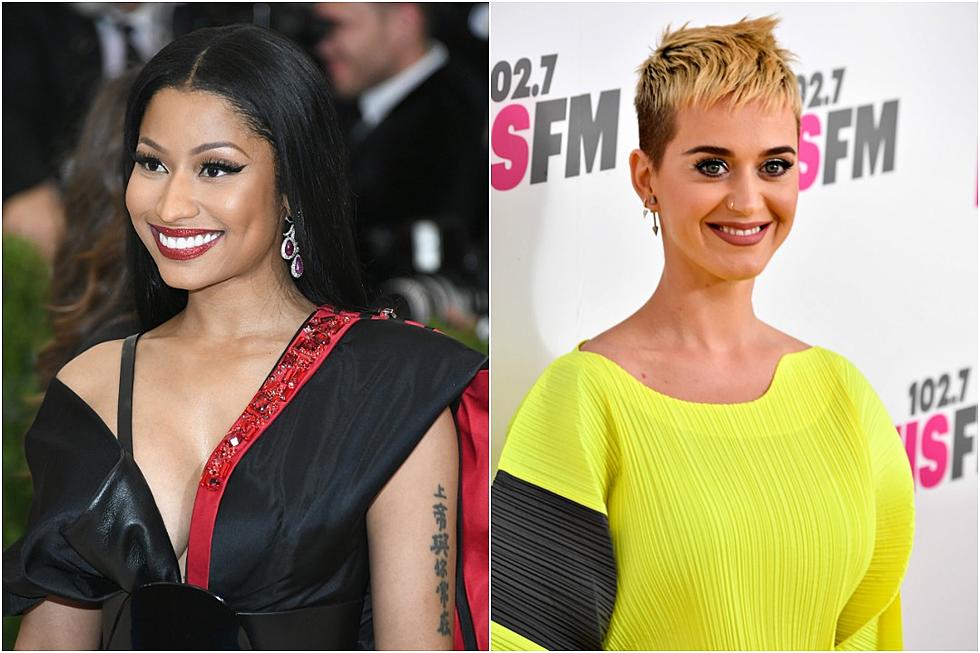 Nicki Minaj Links With Katy Perry on New Song 'Swish Swish'