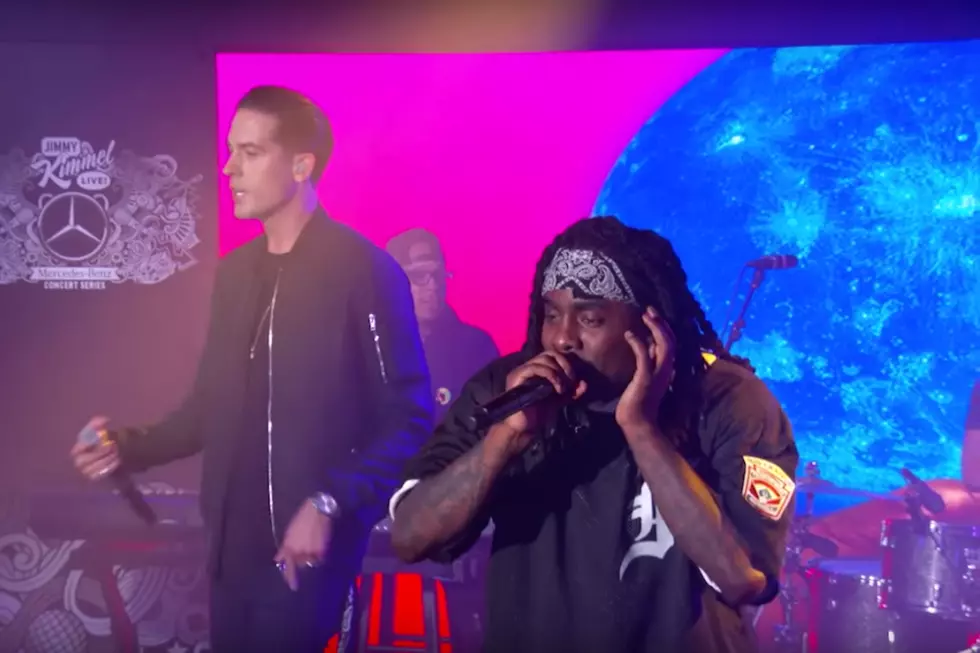 Wale and G-Eazy Perform 'Fashion Week' on 'Jimmy Kimmel Live'