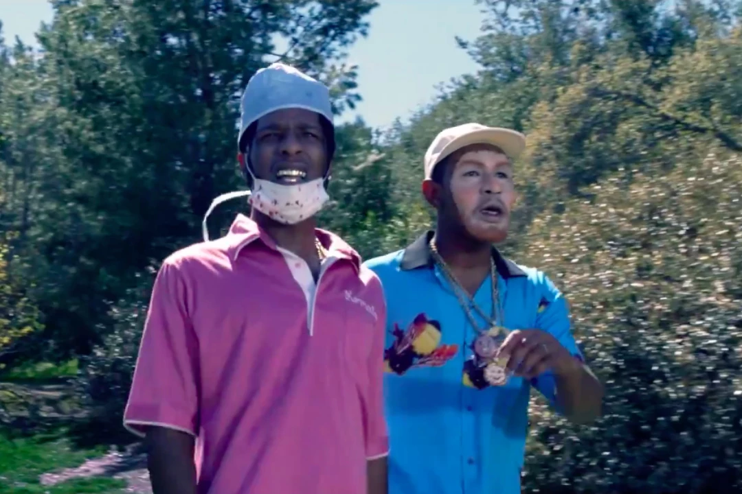 watch a$ap rocky give tyler, the creator a face transplant in 'who dat boy
