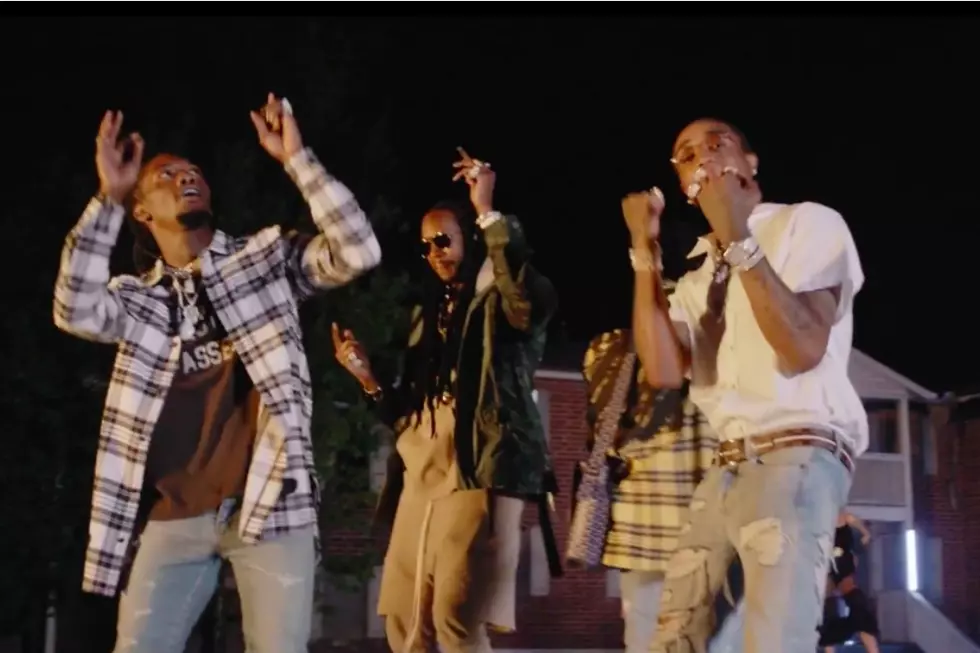 2 Chainz and Migos Have a Fashion Show in the Projects in “Blue Cheese” Video