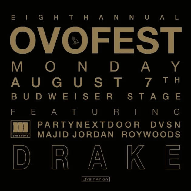 Drake Announces Eighth Annual OVO Fest XXL